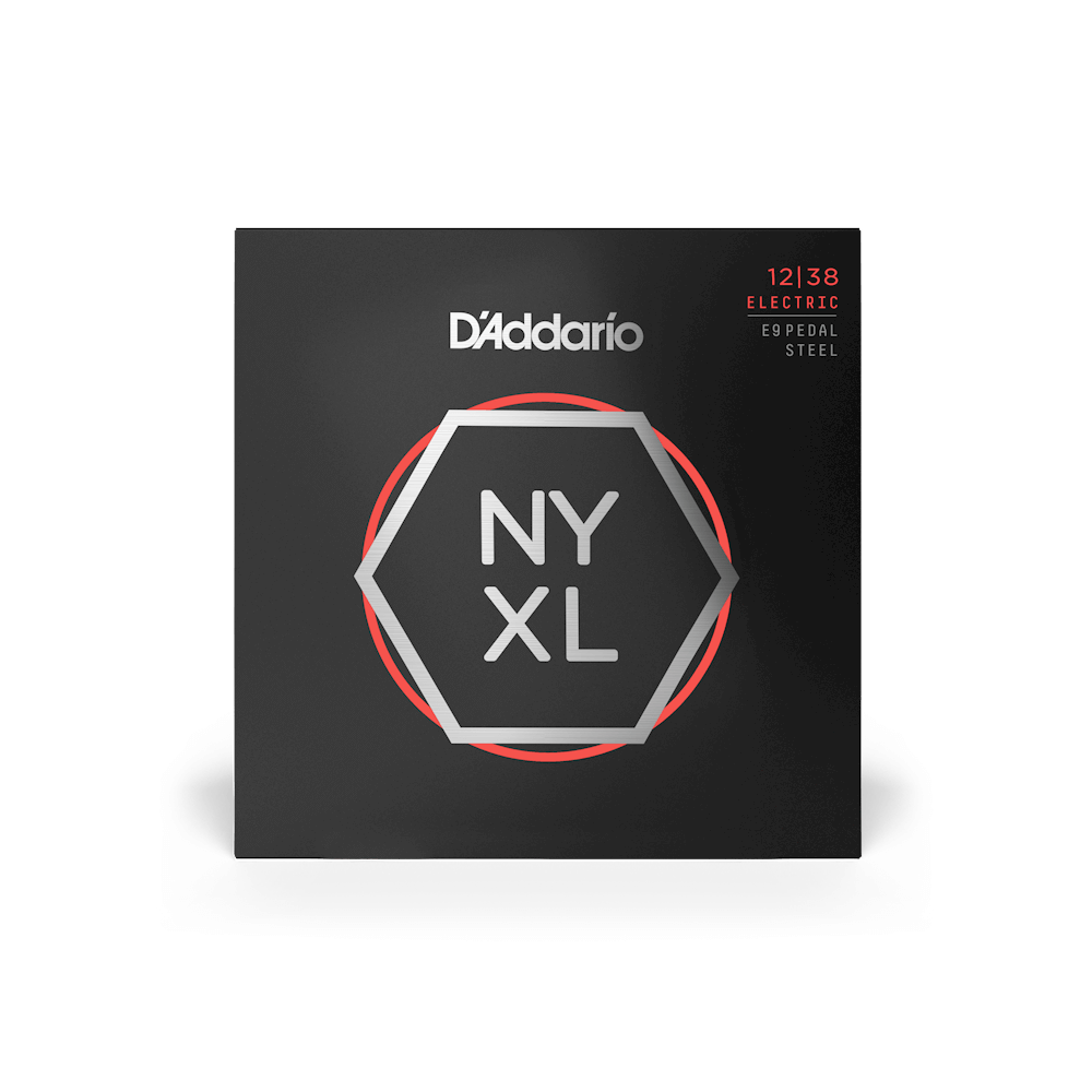 12-38 Custom Medium E9, NYXL Pedal Steel Guitar Strings