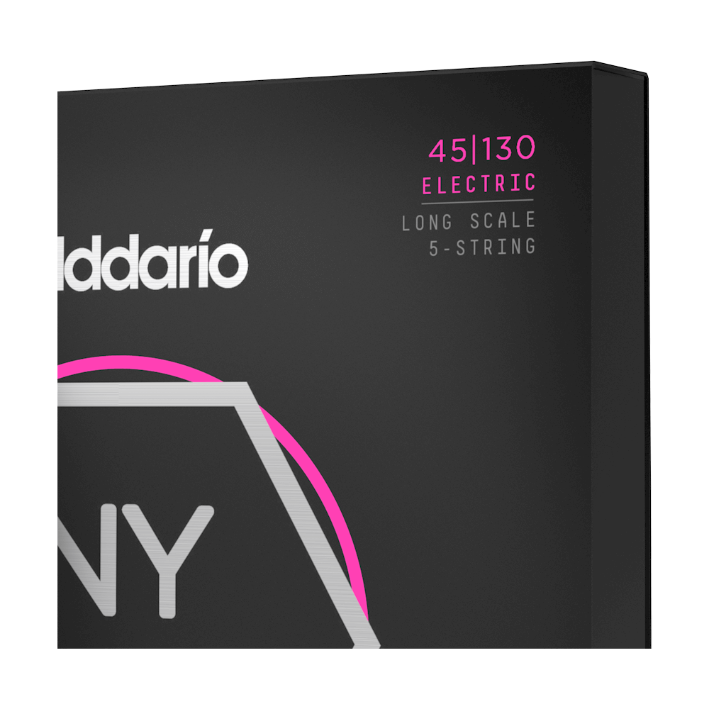 45-130 Regular Light 5-String, Long Scale, NYXL Bass Strings