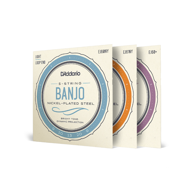 Nickel-Plated Steel Banjo Strings