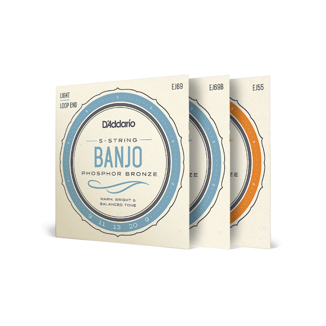 Phosphor Bronze Banjo Strings