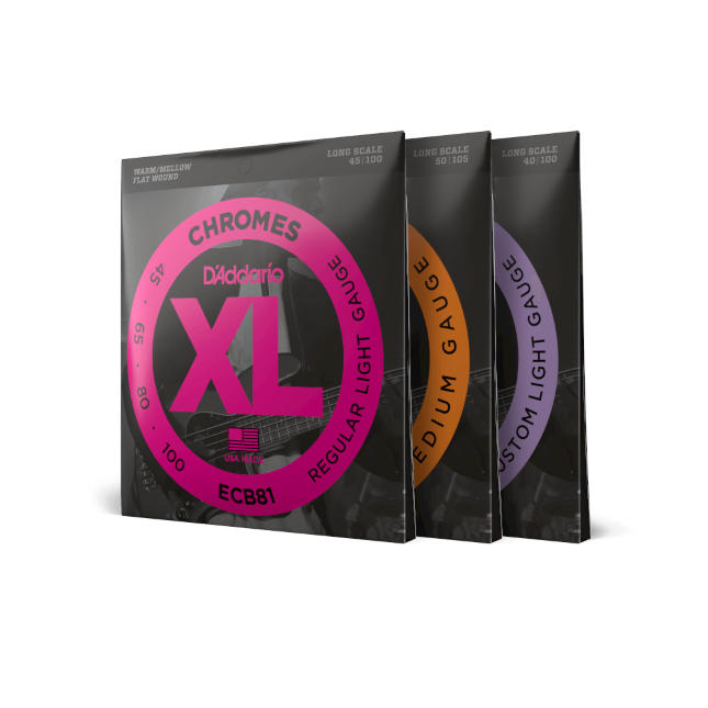 XL Chromes Bass Strings