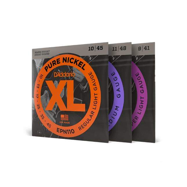 XL Pure Nickel Electric Guitar Strings