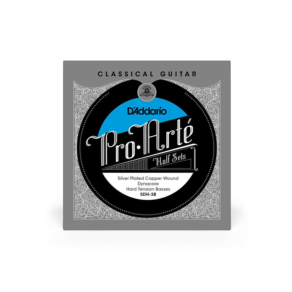 Hard Tension Bass Half Set, Pro-Arté Dynacore Classical Guitar Strings