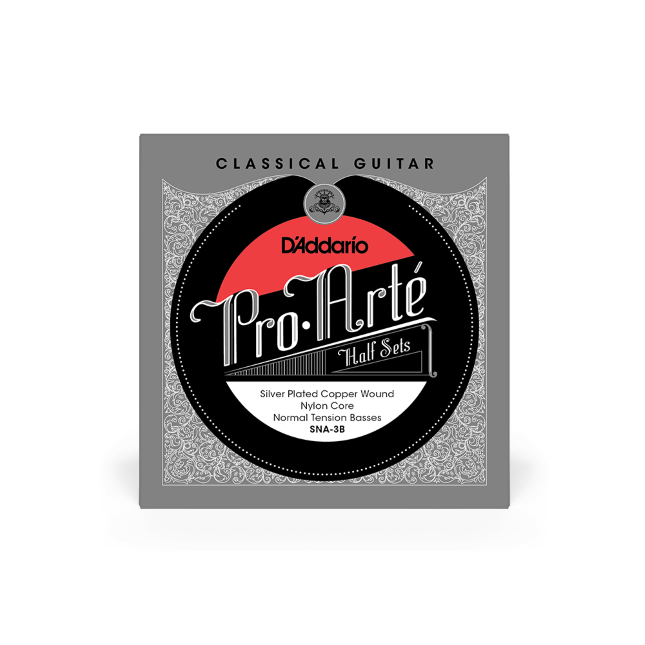 Bass Half Set, Pro-Arté Nylon Classical Guitar Strings