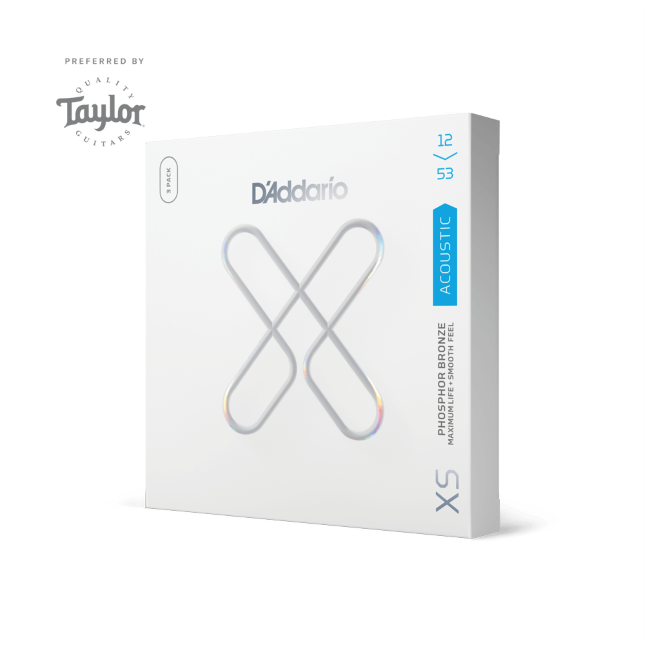 12-53 Regular Light, XS Phosphor Bronze Coated Acoustic Guitar Strings 3-Pack