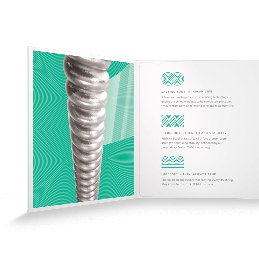 11-56 Medium Top/Extra Heavy Bottom, XS Nickel Electric Guitar Strings