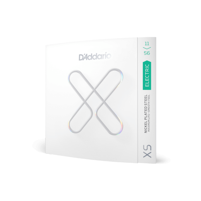 11-56 Medium Top/Extra Heavy Bottom, XS Nickel Electric Guitar Strings