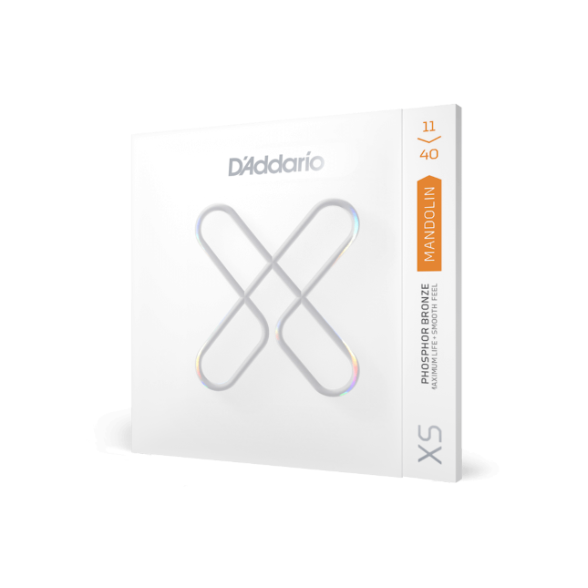 11-40 Medium, XS Coated Phosphor Bronze Mandolin
