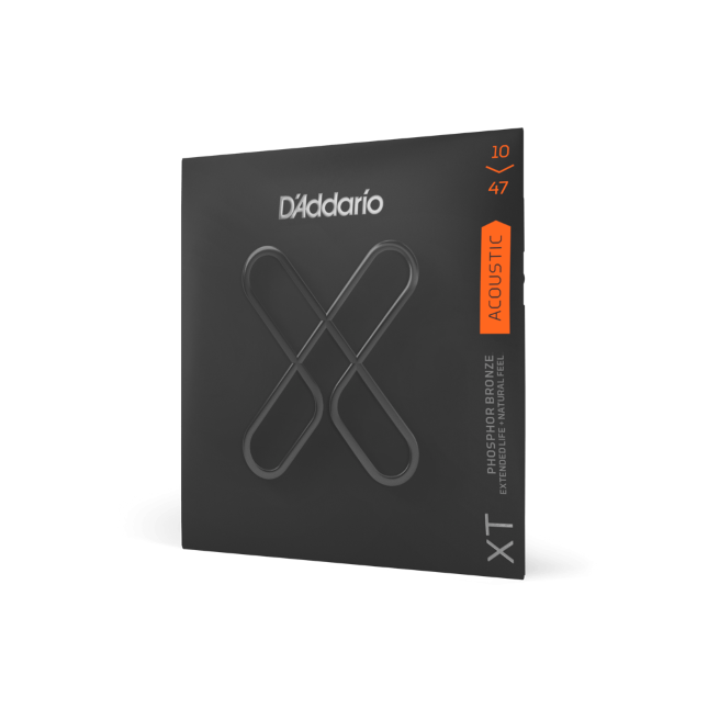 10-47 Extra Light, XT Phosphor Bronze Coated Acoustic Guitar Strings