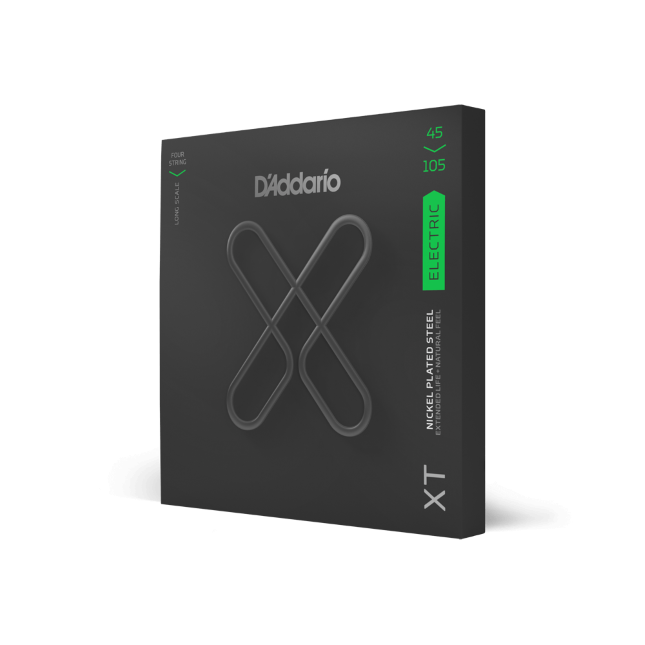 45-105 Regular Light Top/Medium Bottom, Long Scale, XT Nickel Coated Bass Strings