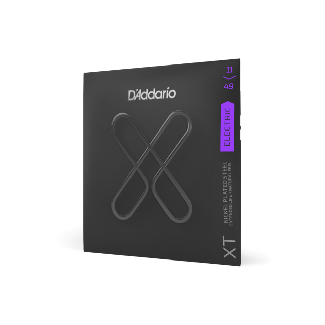 11-49 Medium, XT Nickel Coated Electric Guitar Strings