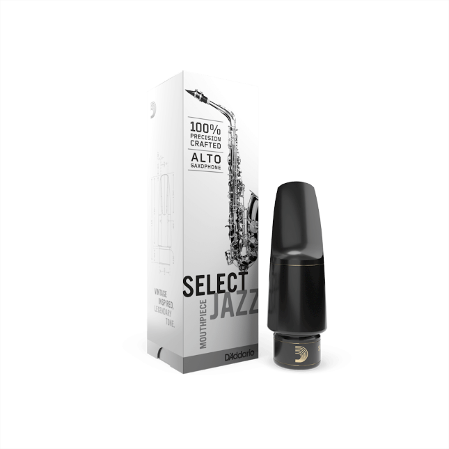 D&#39;Addario Select Jazz Alto Saxophone Mouthpiece, D7M