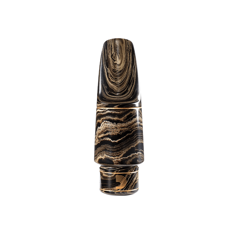 D'Addario Select Jazz Marble Tenor Saxophone Mouthpiece, D6M-MB