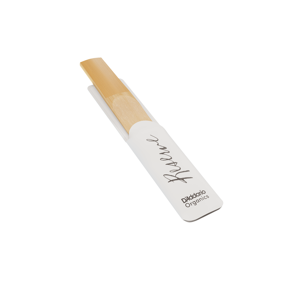 D'Addario Organic Reserve Bass Clarinet Reeds, Strength 3.0, Individually-Sealed, 5-Pack