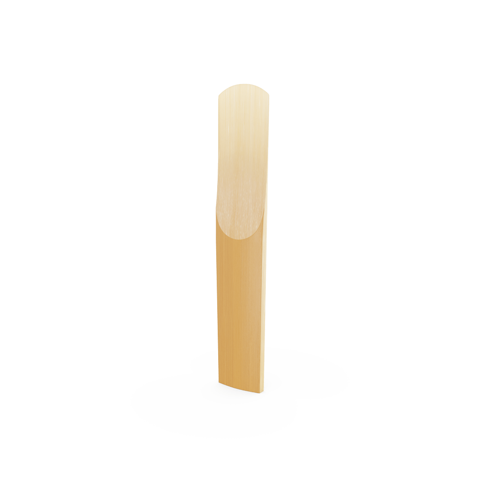 D'Addario Organic Select Jazz Unfiled Baritone Saxophone Reeds, Strength 3 Medium, Individually-Sealed, 5-Pack