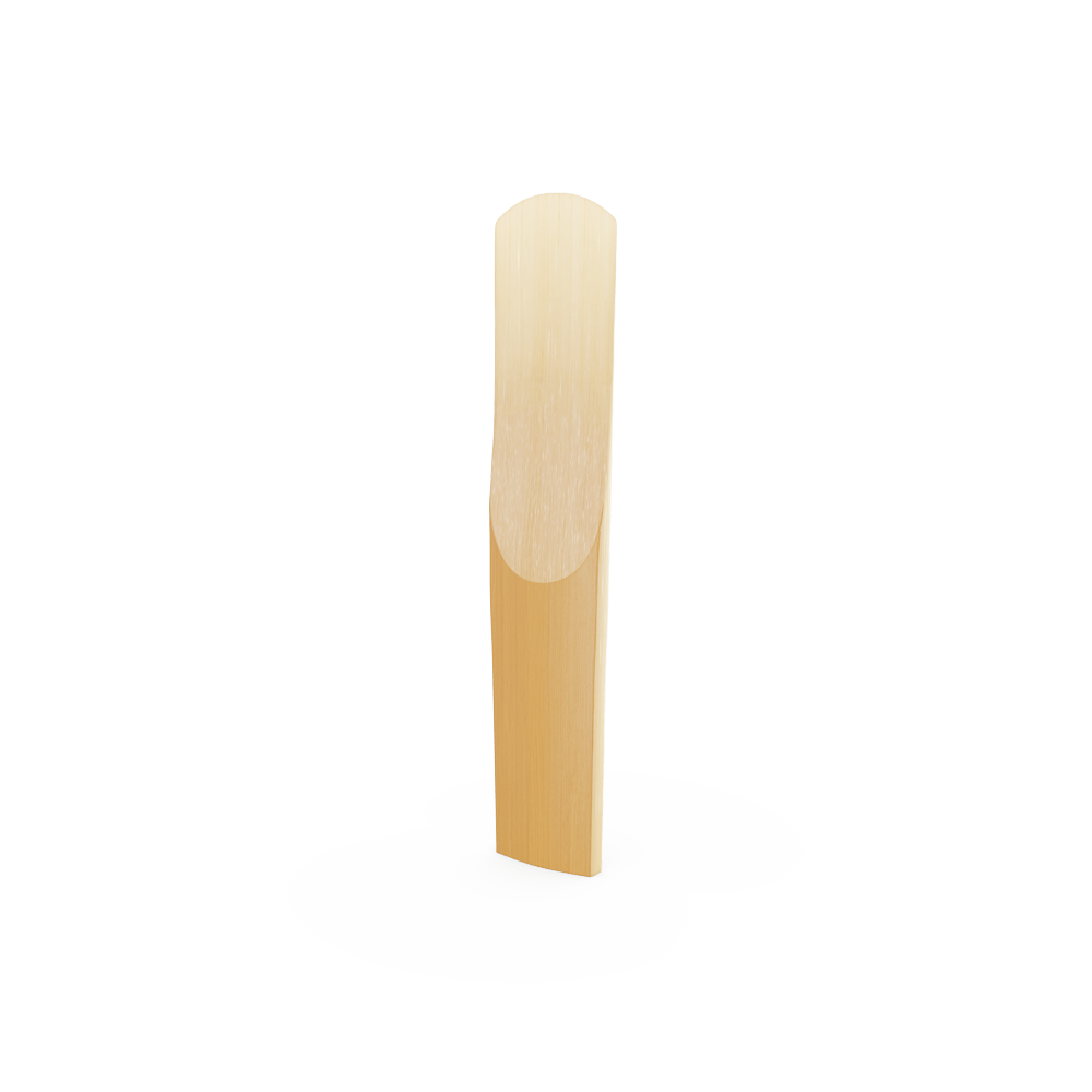 D'Addario Organic Select Jazz Unfiled Tenor Saxophone Reeds, Strength 2 Hard, Individually-Sealed, 5-Pack