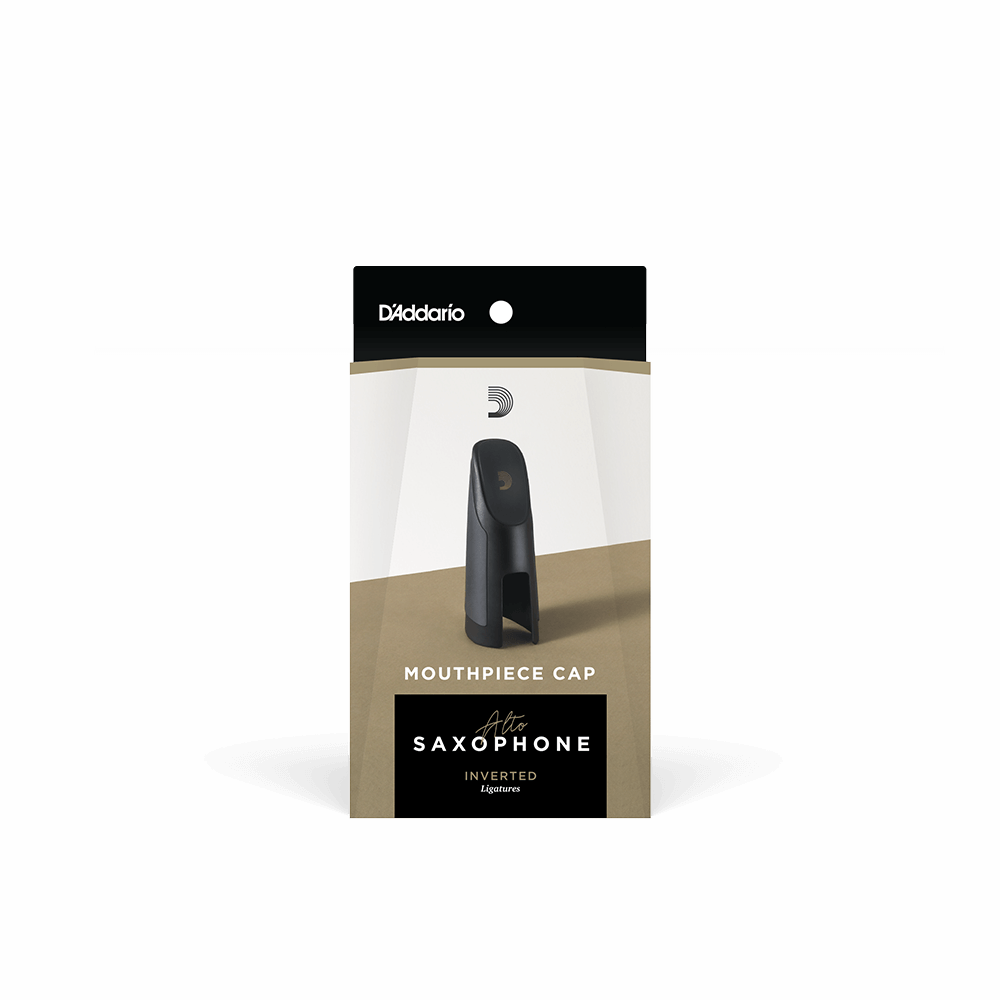 D'Addario Mouthpiece Cap, Alto Saxophone, Fits Inverted Metal Ligatures