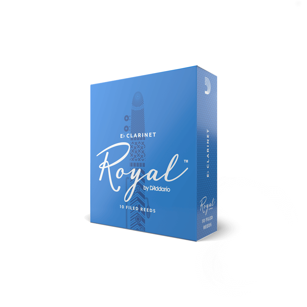 Royal by D'Addario Eb Clarinet Reeds, Strength 3, 10-pack