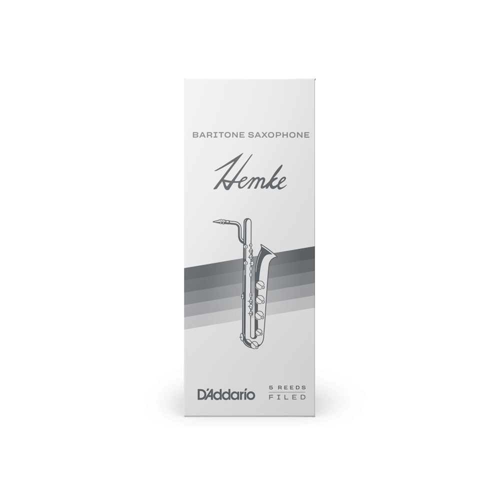 Frederick L. Hemke Baritone Saxophone Reeds, Strength 3.0, 5 Pack