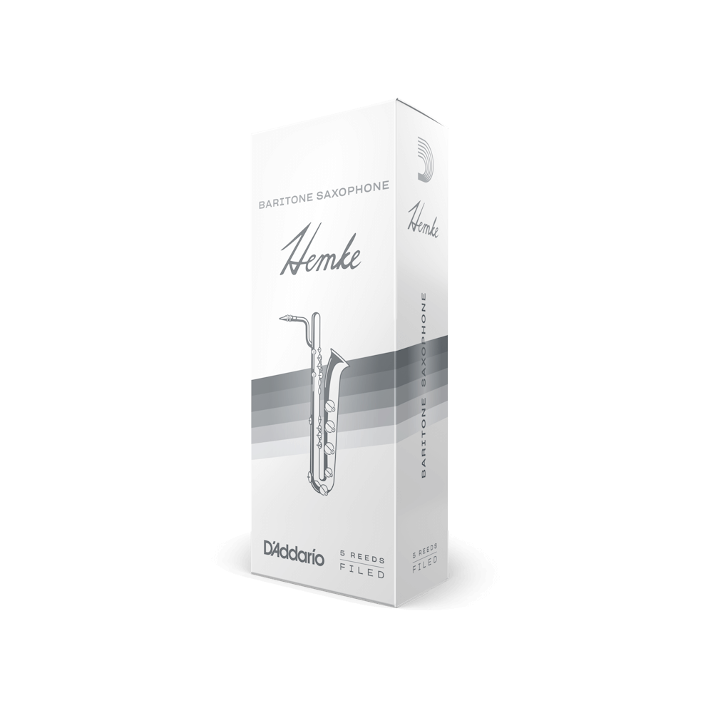 Frederick L. Hemke Baritone Saxophone Reeds, Strength 3.0, 5 Pack