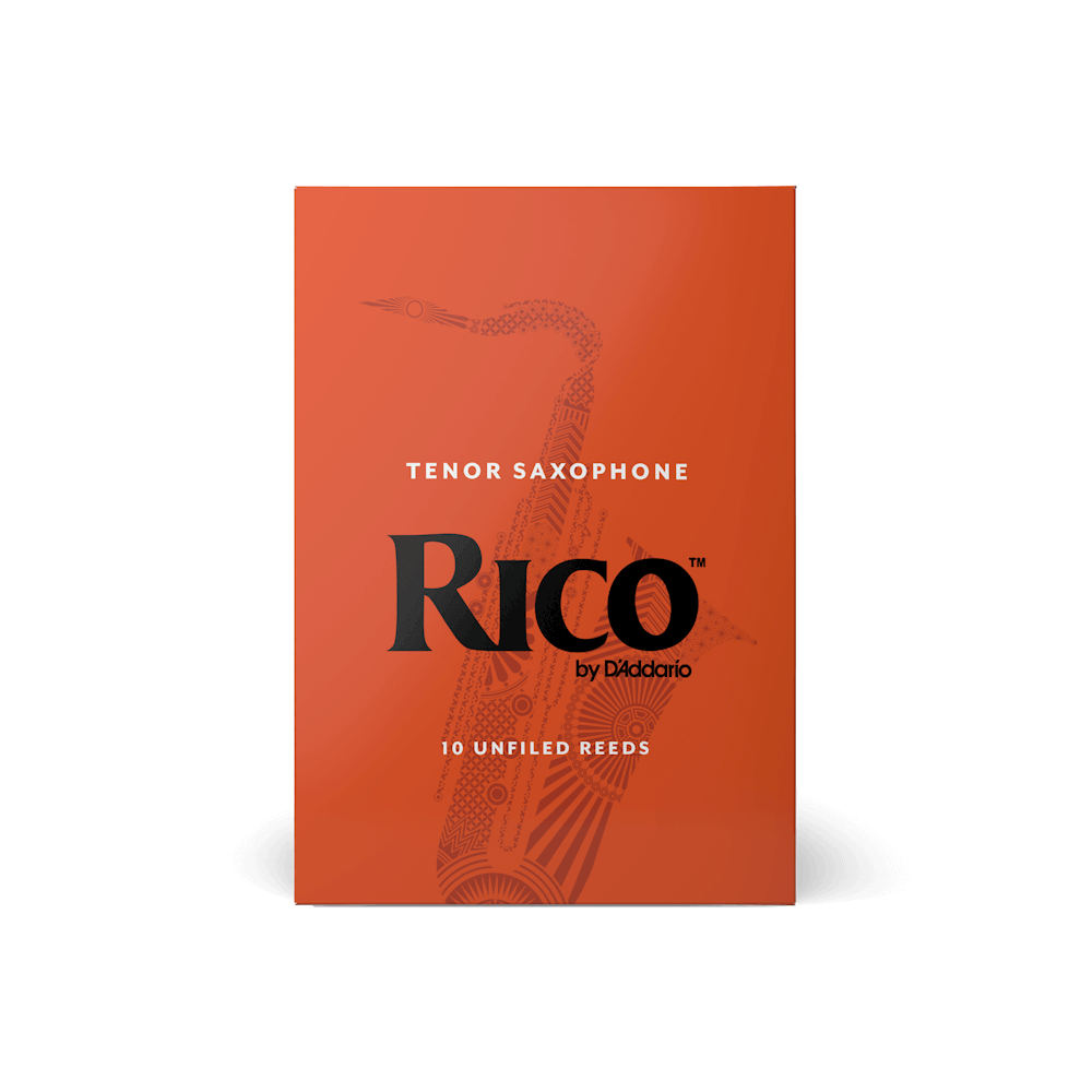Rico by D'Addario Tenor Sax Reeds, Strength 2, 10-pack