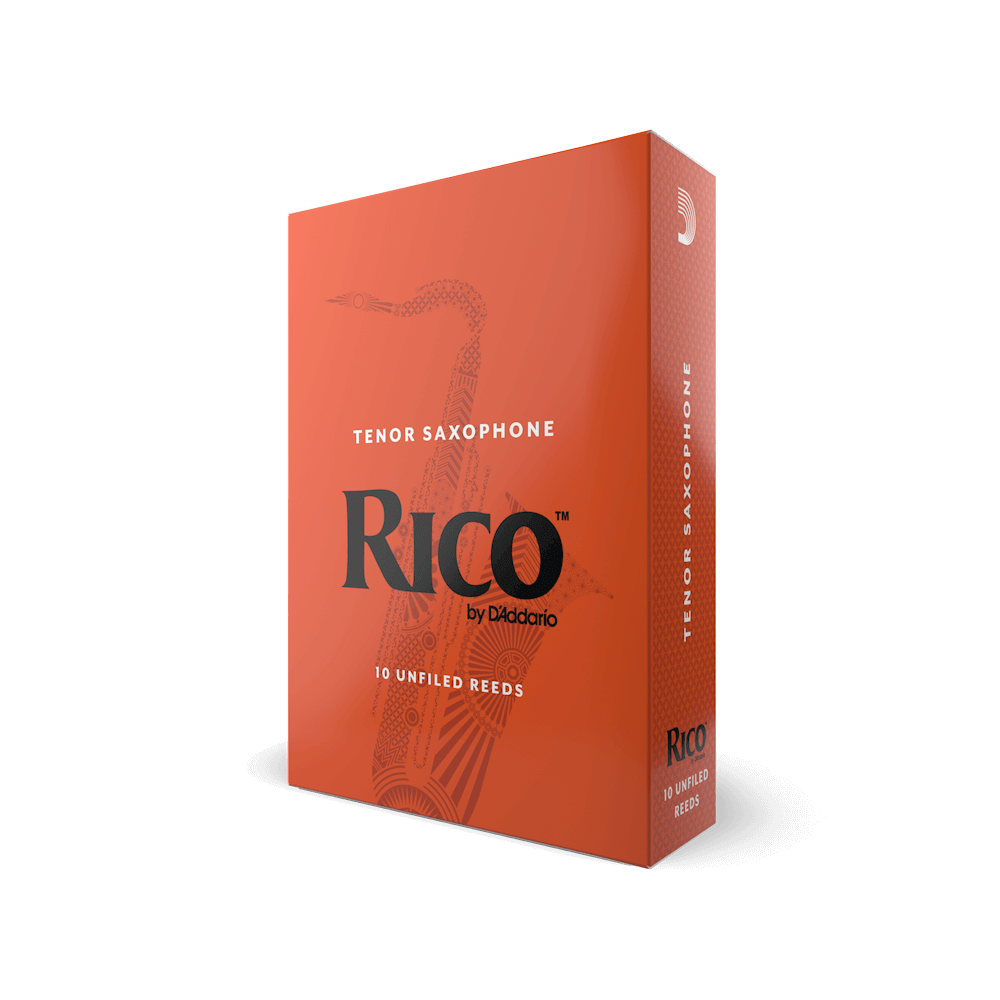 Rico by D'Addario Tenor Sax Reeds, Strength 2, 10-pack