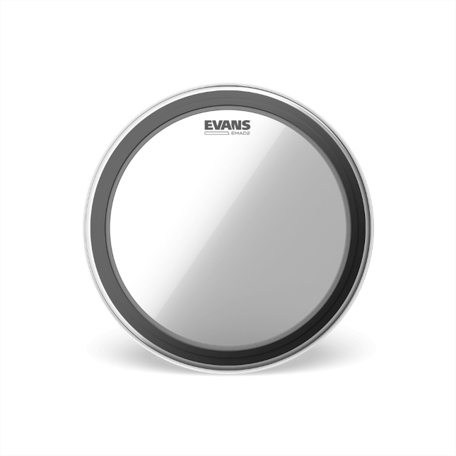 EMAD2 Clear Bass Batter Drumhead