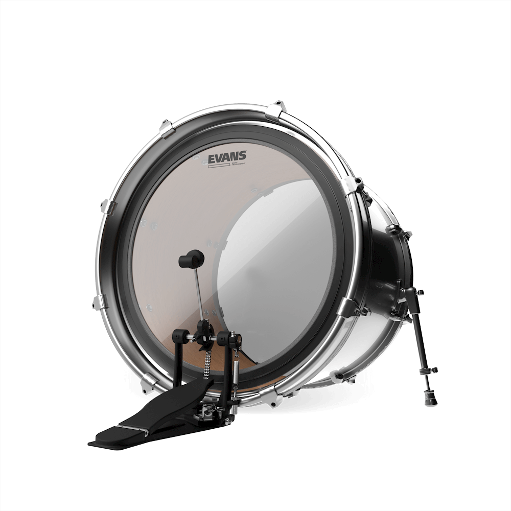 EVANS EMAD Heavyweight Clear Bass Batter Drumhead, 22 Inch