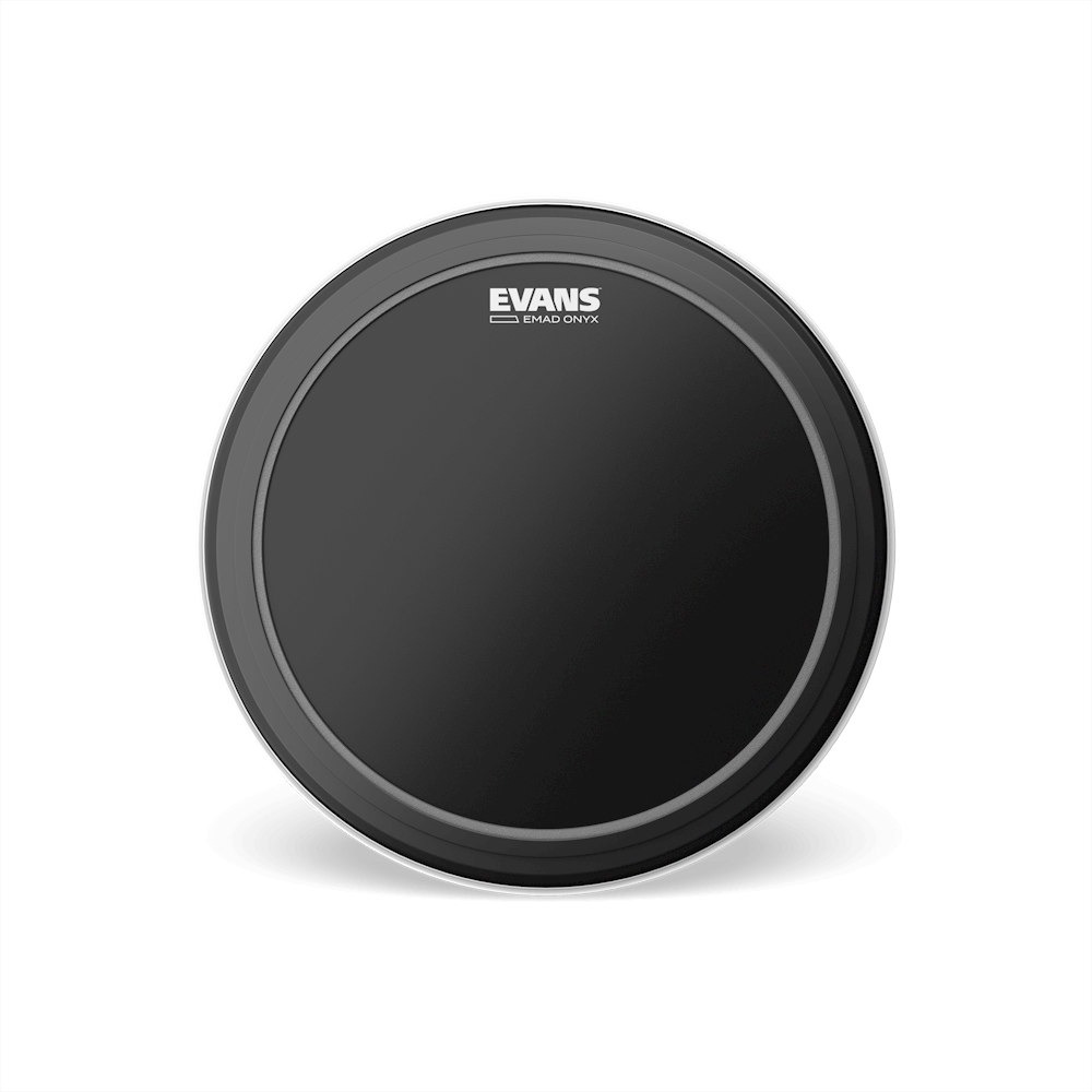EVANS EMAD Onyx Bass Batter Drumhead, 22 Inch