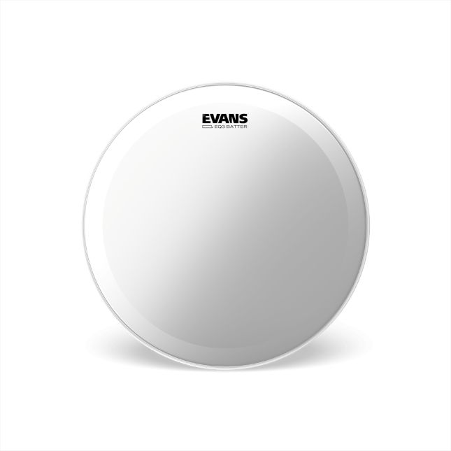 EVANS EQ3 Clear Bass Batter Drumhead, 22 Inch