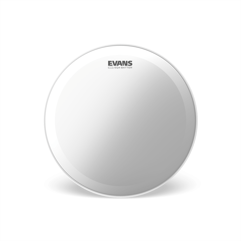 EVANS EQ4 Frosted Bass Batter Drumhead,, 22 Inch