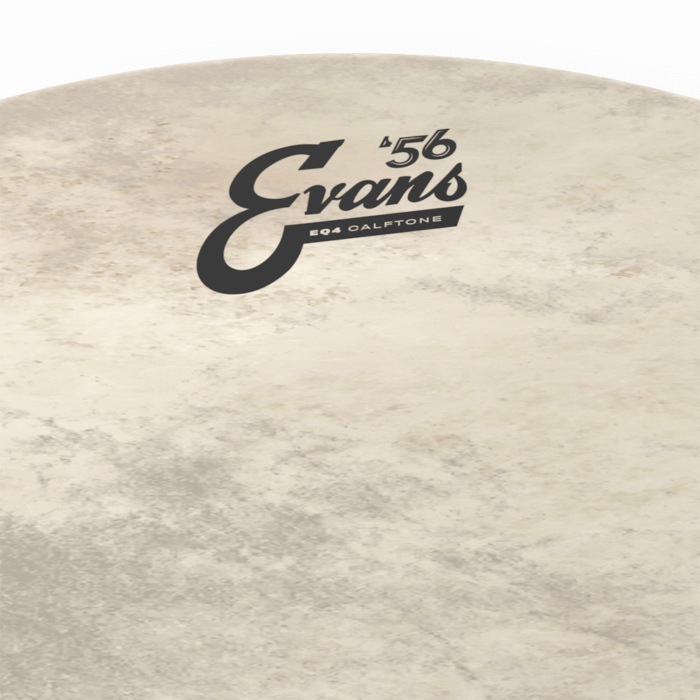EVANS EQ4 Calftone Bass Drum Head, 22 Inch