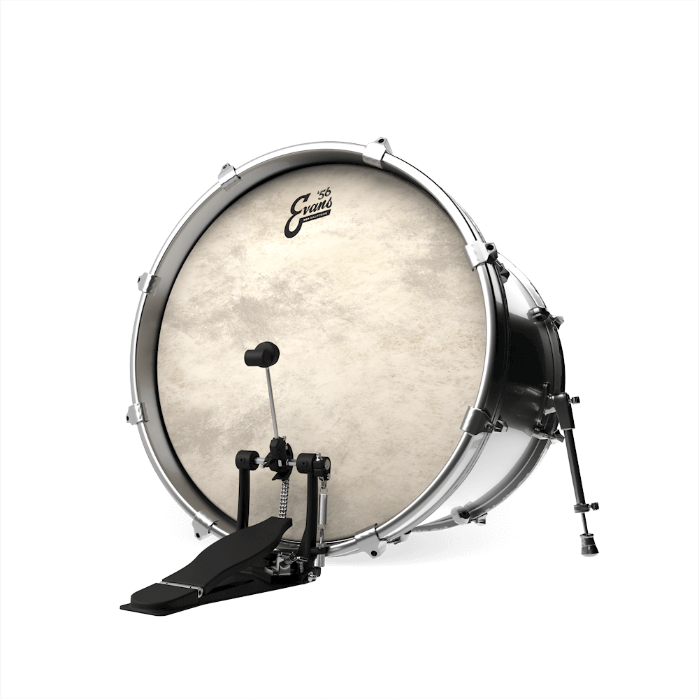 EVANS EQ4 Calftone Bass Drum Head, 22 Inch