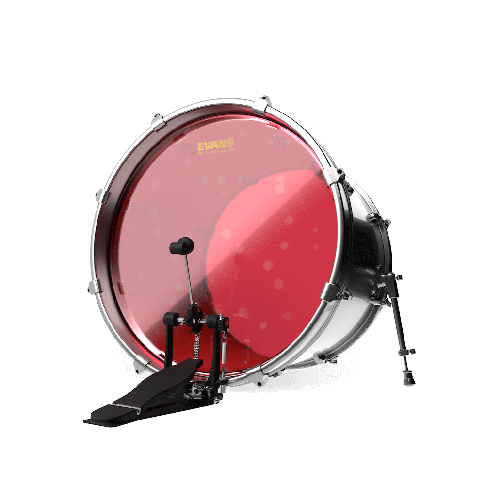 EVANS Hydraulic Red Bass Batter Drumhead, 22 Inch