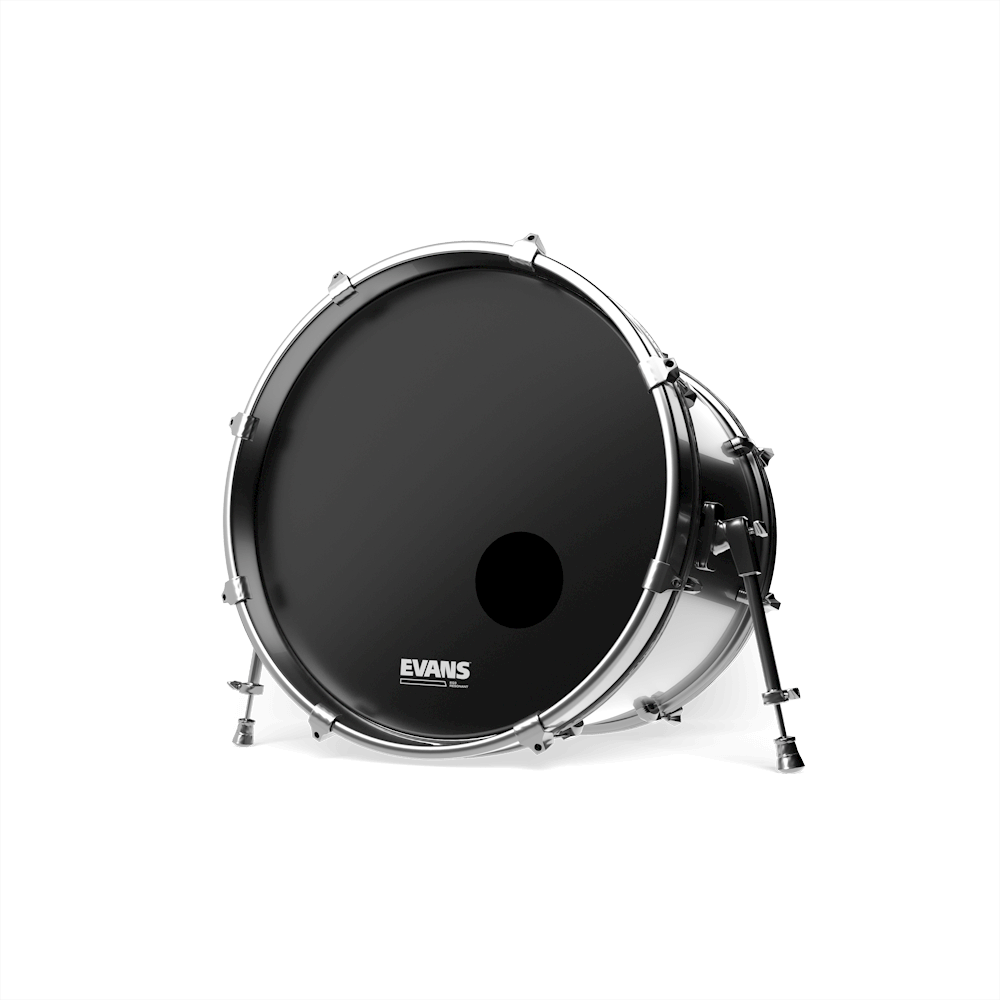 EVANS Onyx Resonant Bass Drum Head, 22 Inch