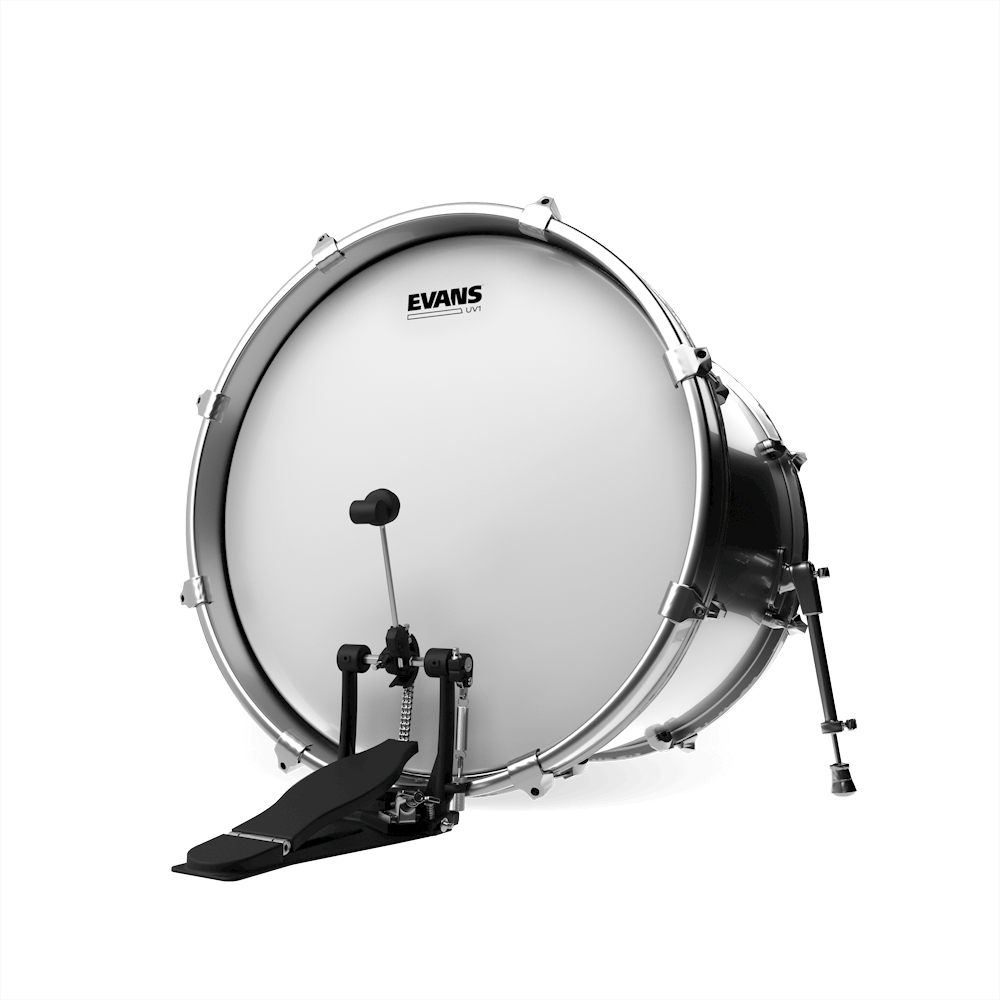EVANS UV1 Bass Batter Drumhead, 22 Inch