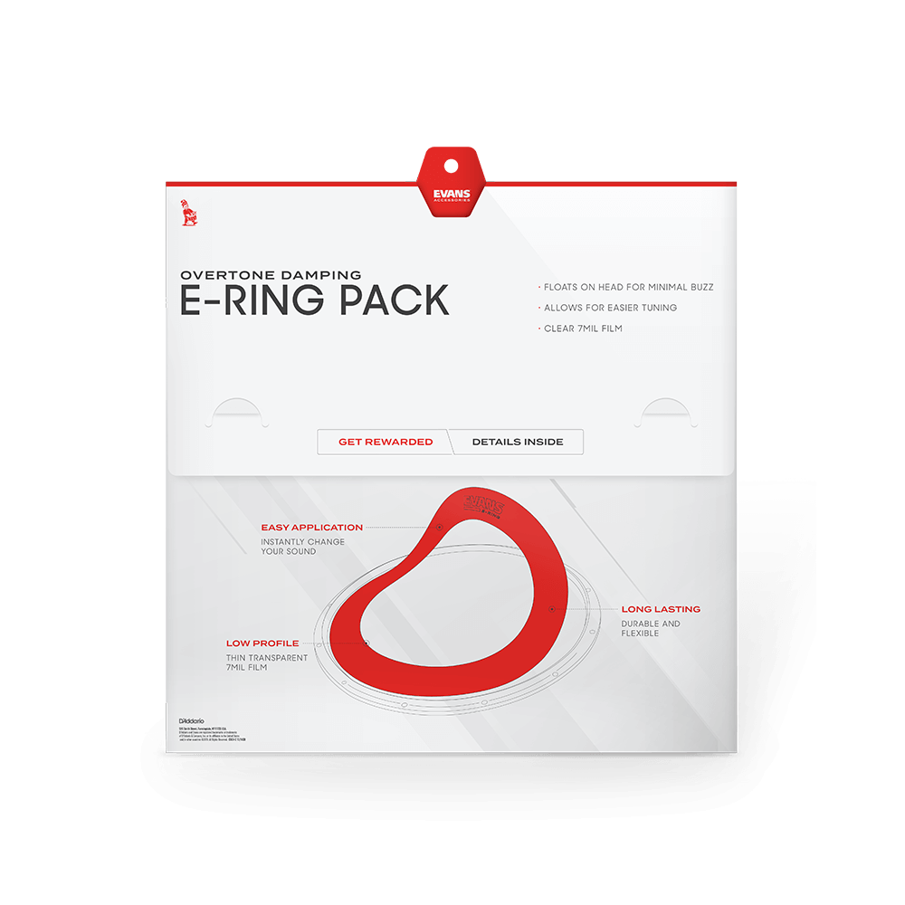EVANS E-Ring Pack, Rock