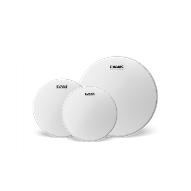 Evans UV2 Coated Tom Pack - Fusion (10&quot;, 12&quot;, 14&quot;)