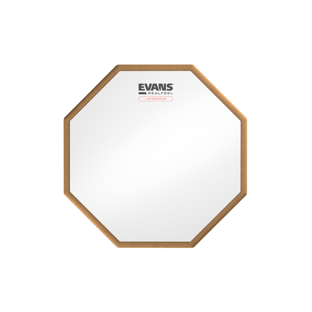 RealFeel by EVANS Attacktile Mountable Drum Pad, 10 Inch