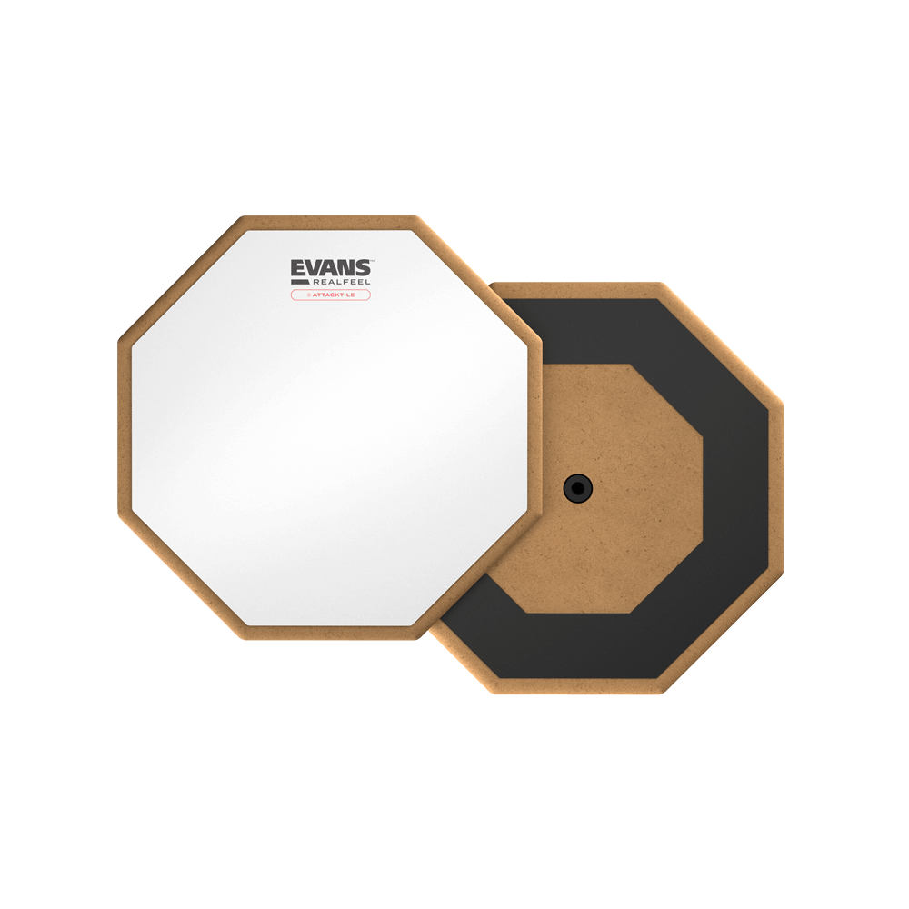RealFeel by EVANS Attacktile Mountable Drum Pad, 10 Inch