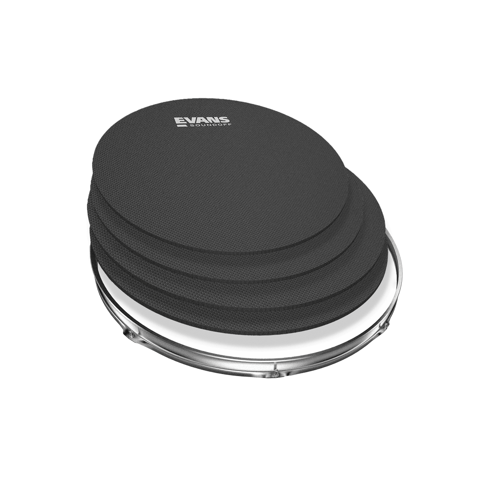 SoundOff by EVANS Drum Mute Pack, Fusion (10,12,14,14)