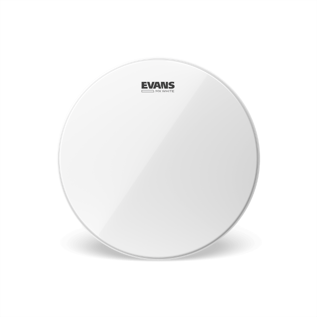 MX™ White Marching Tenor Drumhead