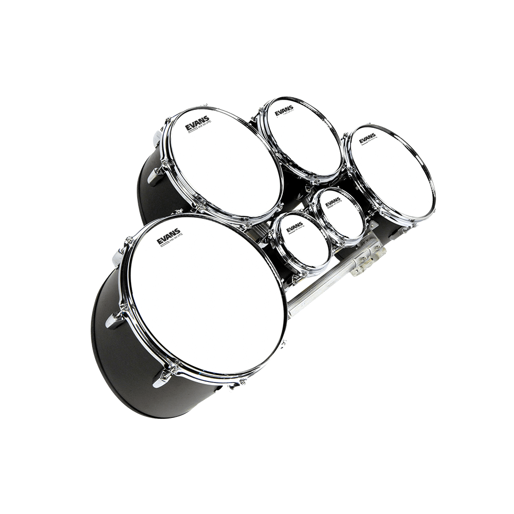 EVANS MX White Marching Tenor Drum Head, 12 Inch