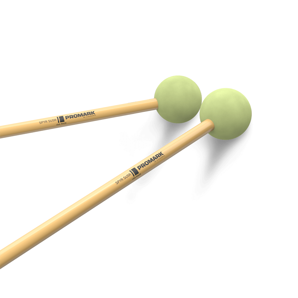 ProMark SPYR SU5R Medium-Hard, 1 1/4" Hytrel® Xylo Mallet