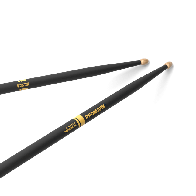 ProMark Rebound 5B ActiveGrip Hickory Drumstick, Acorn Wood Tip