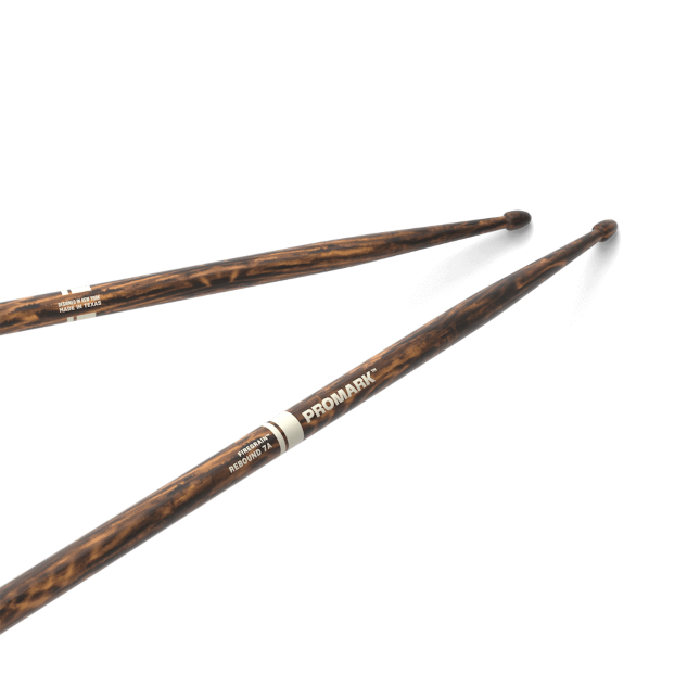 ProMark Rebound 7A FireGrain Hickory Drumstick, Acorn Wood Tip
