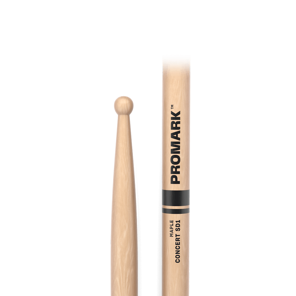 ProMark Concert SD1 Maple Drumstick, Wood Tip