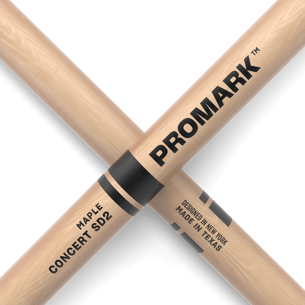 ProMark Concert SD2 Maple Drumstick, Wood Tip