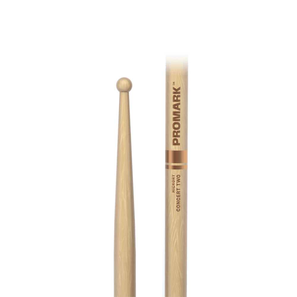 ProMark Concert Two Hickory Drumstick, Wood Tip