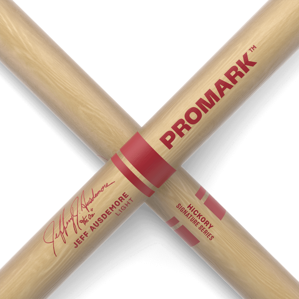 ProMark Jeff Ausdemore Light Hickory Drumstick, Wood Tip